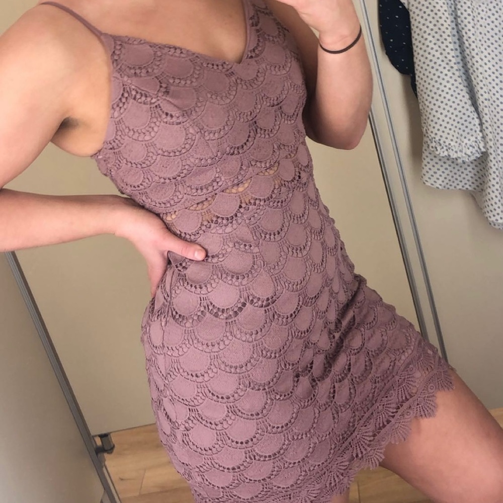 Soprano Purple Lace Dress